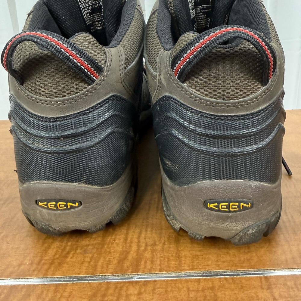 KEEN Utility Work Shoes Mens 11EE Steel Toe Waterproof EH Wide - Picture 3 of 10